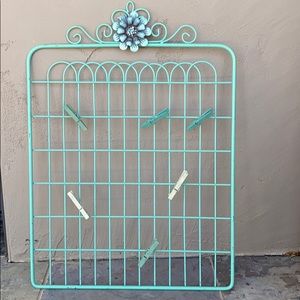 Teal Vintage Photo Holder